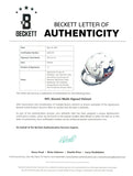Blanda Brodie Krause +10 Autographed NFL Alumni F/S 2-Bar Helmet Beckett 55421