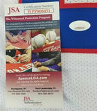 Thurman Thomas Signed Buffalo Bills 36"x 39" Custom Framed Jersey (JSA COA) HOF