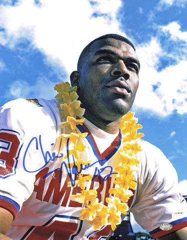 Chris Warren Autographed Signed 11x14 Photo Seattle Seahawks MCS Holo #64151