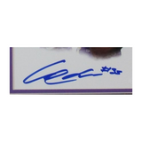 Gus Edwards Signed 8x10 Photo Baltimore Ravens Framed JSA 187159