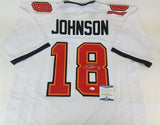 Tyler Johnson Signed Tampa Bay Buccaneers Jersey (Beckett COA) 2020 Draft Pk WR