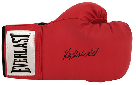 Kelly Pavlik Signed Everlast Red Boxing Glove w/The Ghost -(SCHWARTZ SPORTS COA)