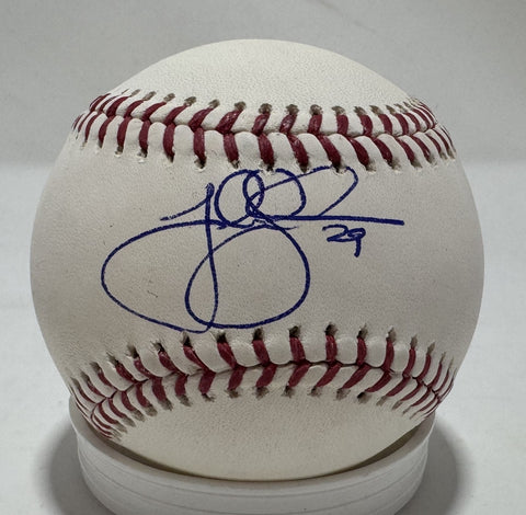JOSH LINDBLOM Signed Official MLB Baseball AUTO - Milwaukee Brewers MLB