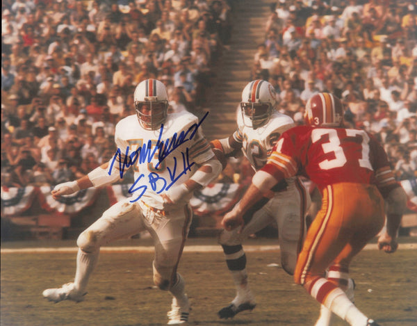 Norm Evans Autographed Signed 8x10 Photo Miami Dolphins SKU #244736