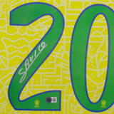 Savinho Signed Brazil FC Home Soccer Jersey #20 with Beckett COA