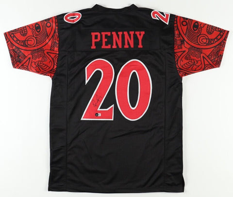 Rashaad Penny Signed San Diego State Aztecs Jersey (Beckett) Philadelphia Eagles