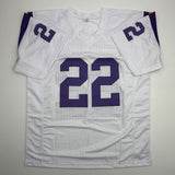 Autographed/Signed Paul Krause Minnesota White Football Jersey Beckett COA