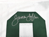 PACKERS JAMES LOFTON AUTOGRAPHED WHITE JERSEY "HOF 03" BECKETT WITNESS 234508