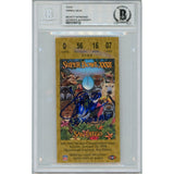 Terrell Davis Autographed Denver Broncos SB XXXII Ticket Stub Beckett 47608