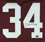 Dante Hall Signed Texas A&M Custom Maroon Jersey