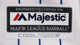 Cubs Kris Bryant Signed White Pinstripe Majestic Cool Base Jersey BAS #BR84239