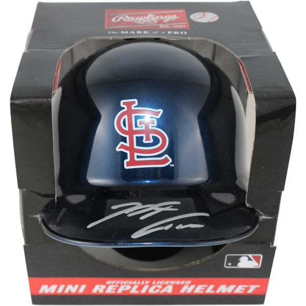 Nolan Arenado Autographed St Louis Cardinals Chrome Mini Helmet Fanatics 53690