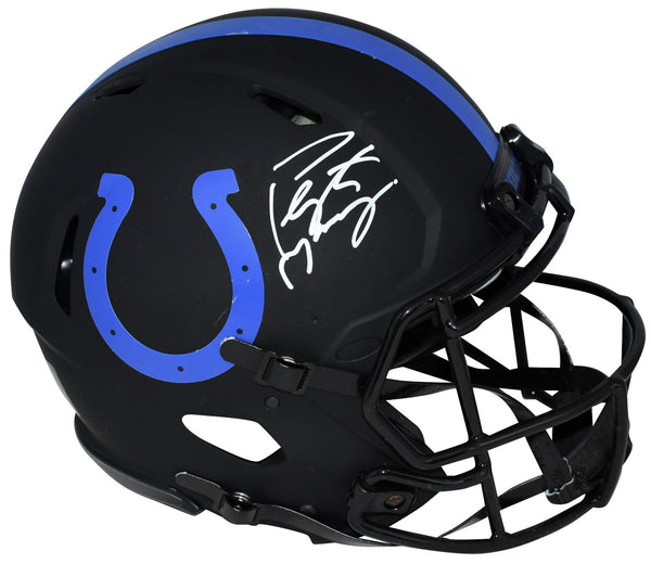 PEYTON MANNING SIGNED INDIANAPOLIS COLTS ECLIPSE AUTHENTIC SPEED HELMET FANATICS