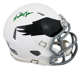 Eagles Randall Cunningham Signed 1969-73 TB Speed Mini Helmet W/ Case BAS Wit