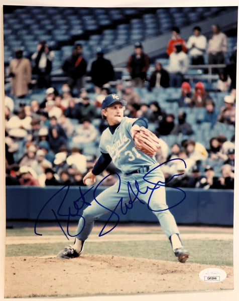 Bret Saberhagen Autographed 8x10 Photo JSA COA