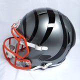 Tee Higgins Autographed Bengals F/S Flash Speed Helmet-Beckett W Hologram