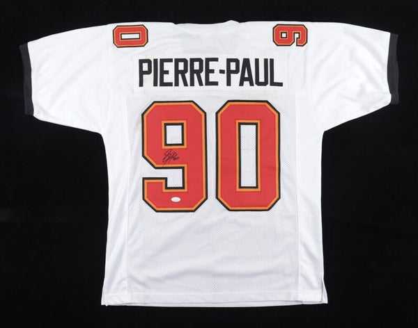 Jason Pierre-Paul Signed Buccaneer Jersey (JSA) Tampa Bay All Pro Linebacker