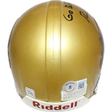 Rick Neuheisel Signed Colorado Buffaloes VSR4 Mini Helmet Go Buffs BAS 44119