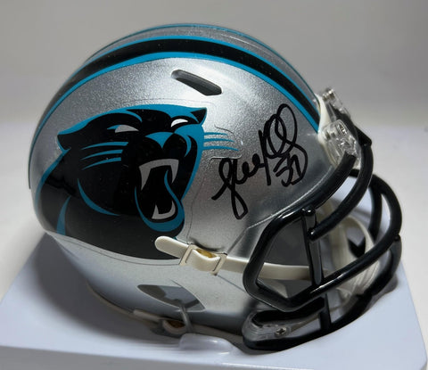 LUKE KUECHLY Signed Riddell Speed Mini Helmet AUTO - Carolina Panthers NFL - BAS