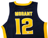 MURRAY STATE RACERS JA MORANT AUTOGRAPHED JERSEY SIZE XL BECKETT QR 210857