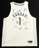 2024-25 Kansas Jayhawks Adidas Authentic Jersey Team-Signed /12 (Beckett) B Self