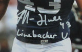 Mike Hull PSU Signed/Inscribed "Linebacker U" 8x10 Photo Framed JSA 145913