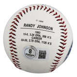 Mariners Randy Johnson Authentic Signed Fotoball Logo Baseball BAS #BU64189