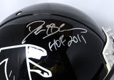 Deion Sanders Signed Falcons F/S ProLine 90-02 TB Helmet w/ HOF- JSA W Auth
