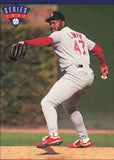 Lee Smith Signed St. Louis Cardinals Jersey (Beckett) 7xAll-Star Reliever