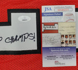 Christopher Smith Signed Georgia Bulldogs Jersey "2022 CFP Champs!" (JSA COA)