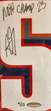 Aaron Gordon Autographed Navy Nuggets Jersey w/ Inscription DLX Framed UDA