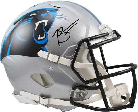 Bryce Young Carolina Panthers Signed Riddell Speed Authentic Helmet