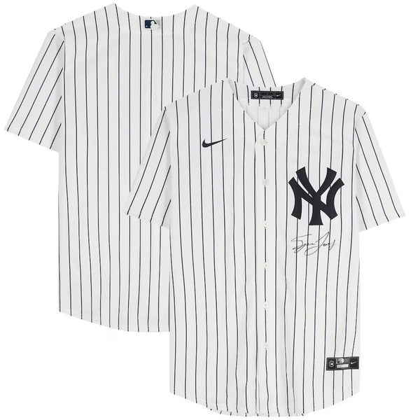 Spencer Jones Signed on Front New York Yankees Nike Replica Jersey Fanatics