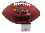 Johnny Unitas HOF Signed/Auto Wilson NFL Football Baltimore Colts PSA/DNA 188957