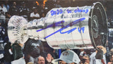 Sam Girard Autographed 8x10 Stanley Cup Photo Inscribed w/Plaque