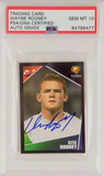 Wayne Rooney Signed 2004 Panini UEFA Euro Stickers #131 - PSA 10 Autograph