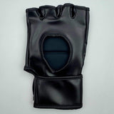 Autographed/Signed Daniel Cormier UFC MMA Black Fighting Glove JSA COA Auto