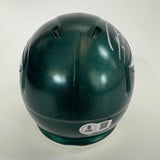 Autographed/Signed Darius Slay Jr. Eagles Mini Helmet Beckett BAS COA