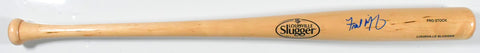 Fred McGriff Blonde Louisville Slugger Pro Baseball Bat - Beckett W Hologram