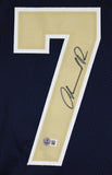 Orlando Pace Authentic Signed Navy Pro Style Jersey Autographed BAS