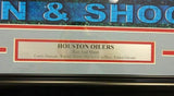 RUN & SHOOT AUTOGRAPHED FRAMED 16X20 PHOTO OILERS HOF 06 4 SIGS PSA/DNA 90857