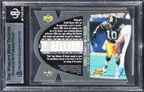 Steelers Kordell Stewart Authentic Signed 1997 SPX #47 Card BAS Slabbed