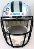 Luke Kuechly Autographed Carolina Panthers F/S Speed Helmet- Beckett W Hologram