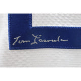 Tommy Lasorda Signed Los Angeles Dodgers White Majestic Jersey BAS 44651