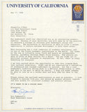 1988 University of California Shaquille O'Neal Recruitment Letter