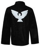 Henry Winkler Signed T-Bird Black Greaser Costume Jacket w/Fonz - (SCHWARTZ COA)