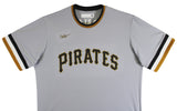 Pirates Barry Bonds Authentic Signed Grey Nike Cooperstown Collection Jersey JSA