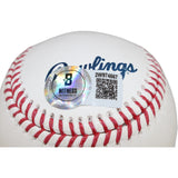 David Ortiz Autographed Boston Red Sox OML Baseball 541 HR Beckett Witness 50923