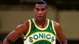 Shawn Kemp Signed Super Sonics Jersey (Beckett) Seattle's #1 Pck 1989 NBA Draft