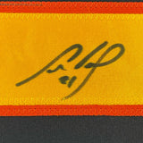 Framed Autographed/Signed Cam Neely 35x39 Vancouver Black Jersey JSA COA